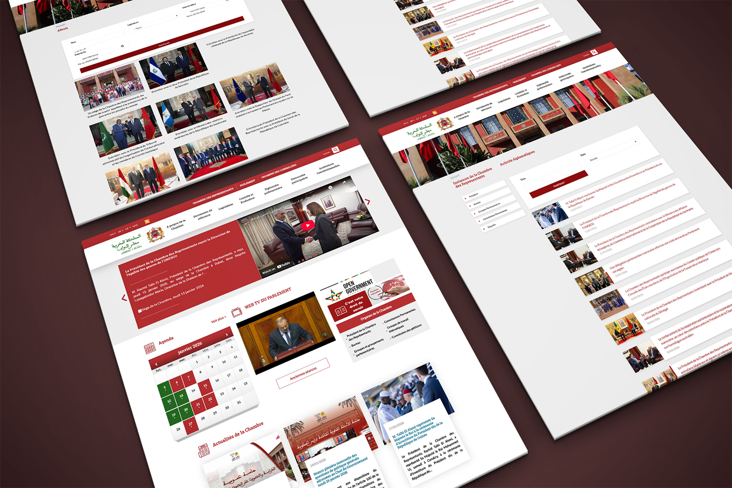 Parlement Marocain - Chambre des Représentants