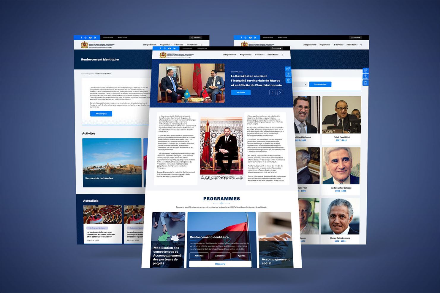 Ministère chargé des MRE