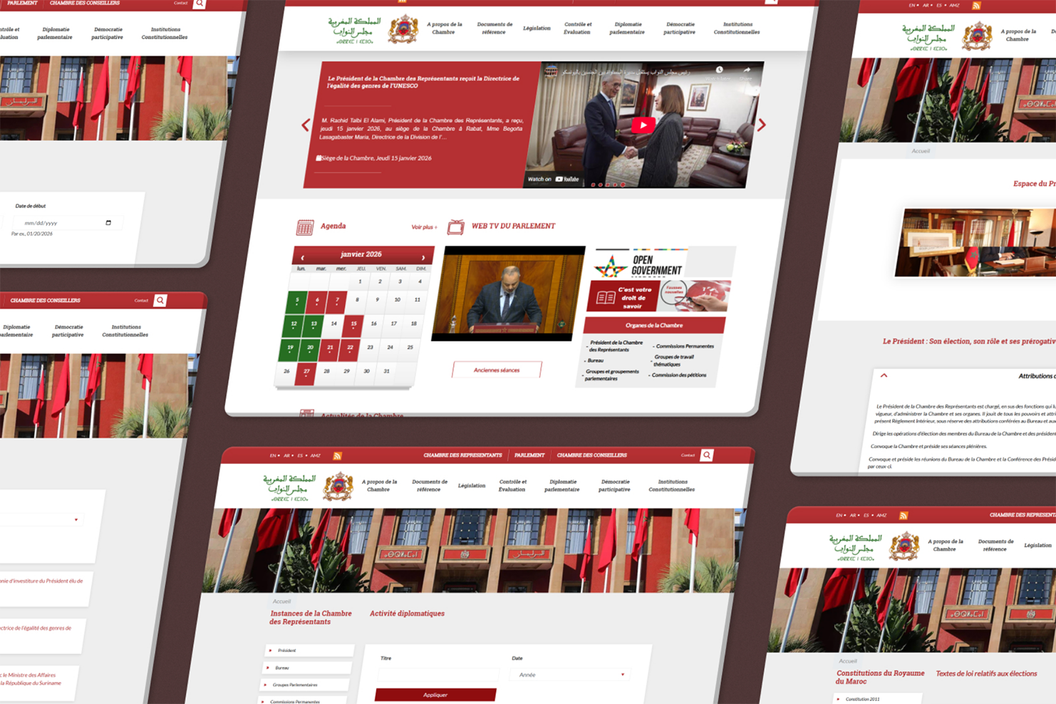 Parlement Marocain - Chambre des Représentants