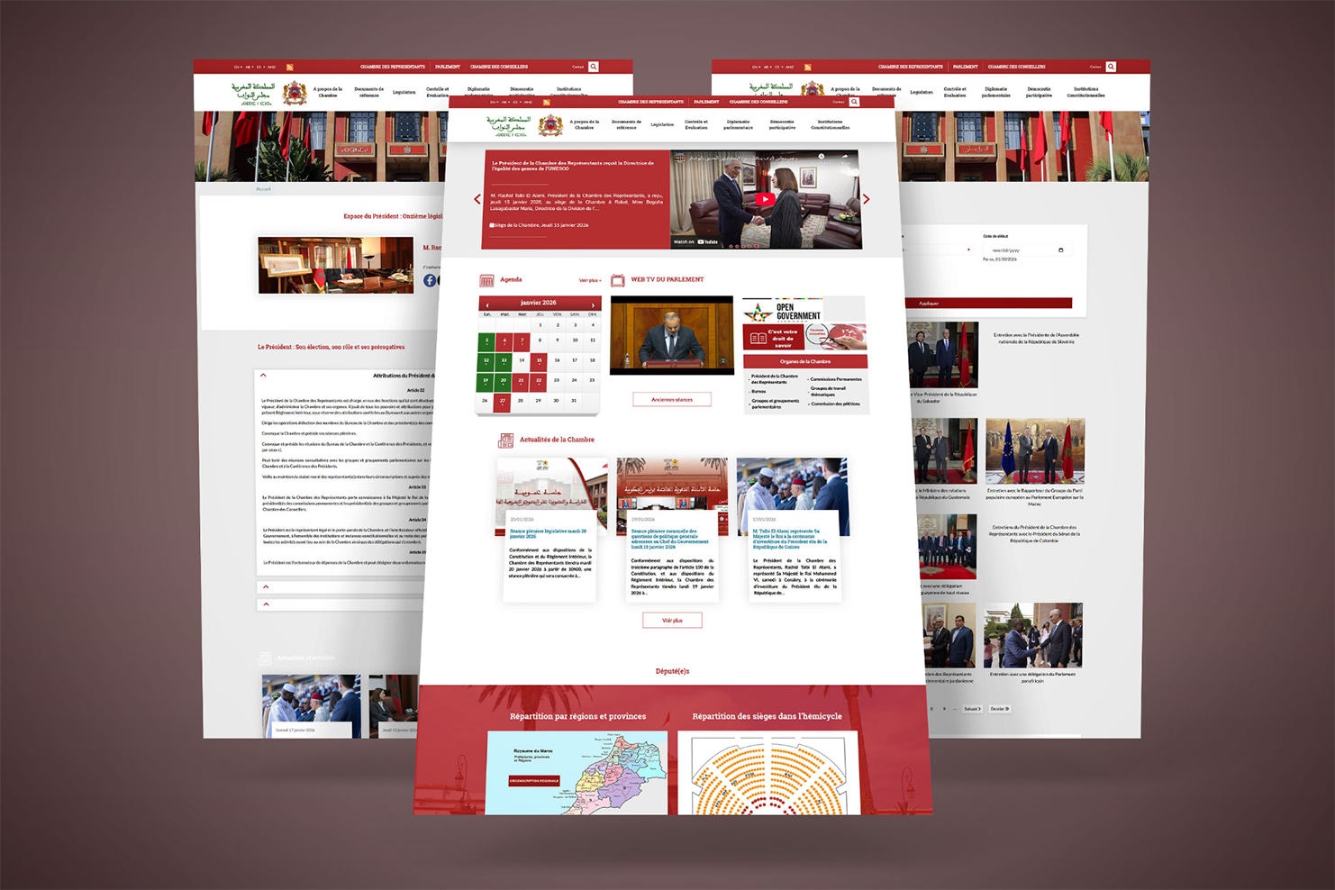 Parlement Marocain - Chambre des Représentants
