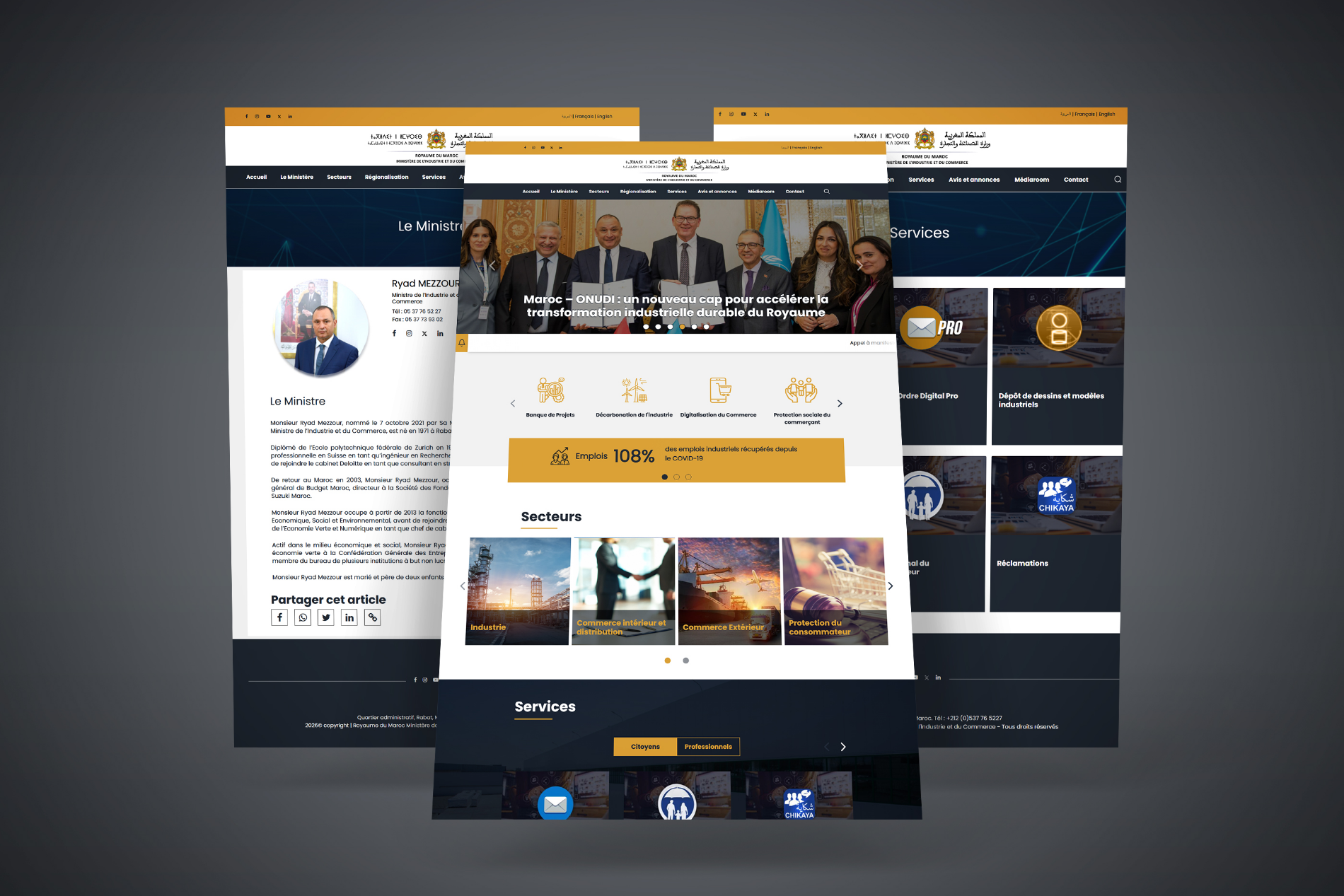 Ministère de I'lndustrie et du Commerce